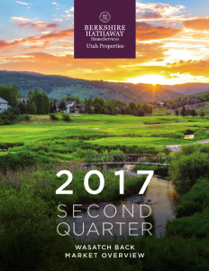 Park City Real Estate Stats Q2 2017