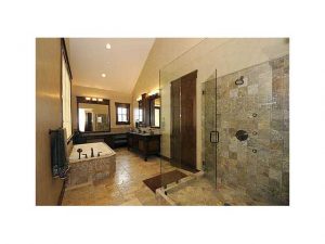 View of master bathroom of home in Timberwolf Estates at Canyons Ski Resort