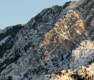 Paragliding in the Wasatch